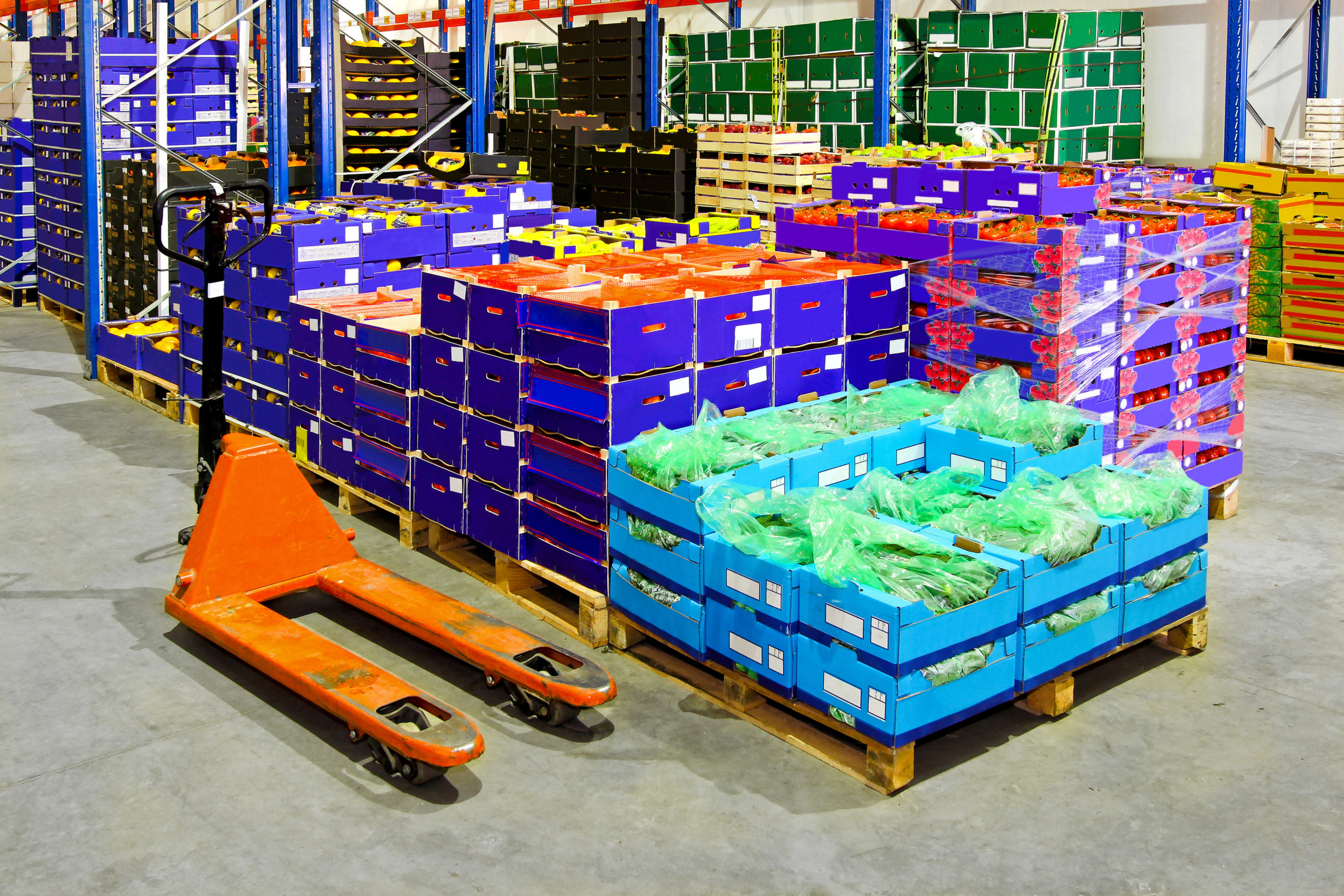Bountiful Foods fruit warehouse