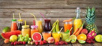a portrait of fresh fruits